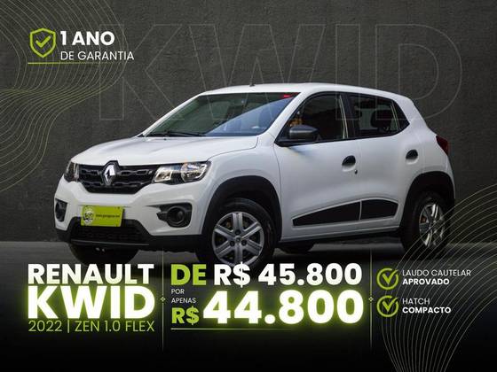 RENAULT KWID 1.0 12V SCE FLEX ZEN MANUAL RENAULT KWID 1.0 12V SCE FLEX ZEN MANUAL
